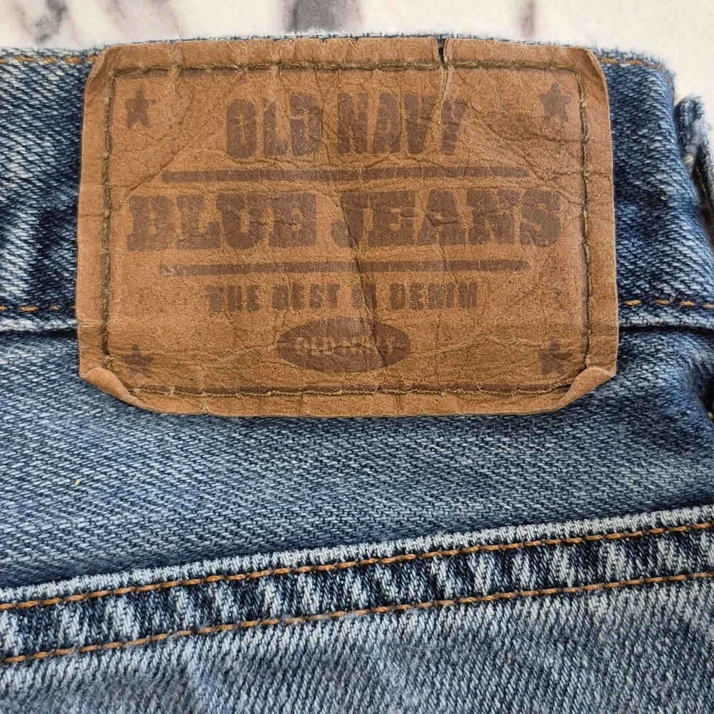 Old Navy 32X34 Boot Cut Vintage 90s Men's Blue Jeans - Picture 7 of 10
